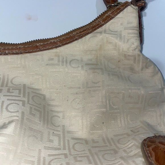 Liz Claiborne hobo vintage bag  15” wide  Leather straps - Picture 11 of 16